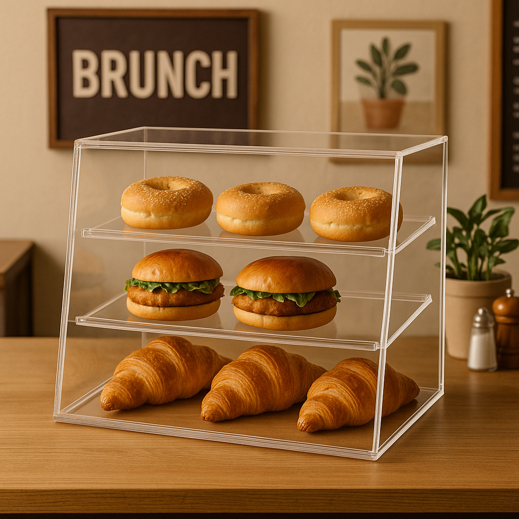 Pastane ve Tatlıcılar İçin Pleksi Teşhir Standı: Ürünlerinizi %40 Daha Çekici Gösterin